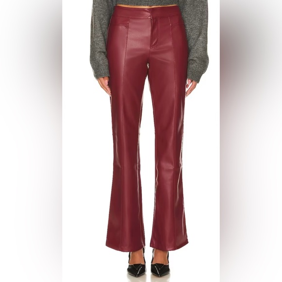 Free People Pants - FREE PEOPLE FAUX LEATHER PANTS NWT
